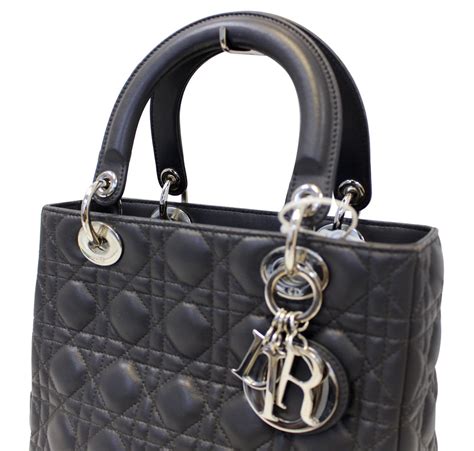 leather lined lady dior|lady dior handbags.